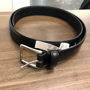 J. Crew Genuine Leather Dress Belt. Black. Size 38